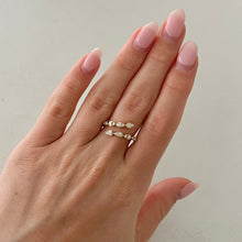 14K GOLD DIAMOND IZZY RING