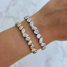 14K GOLD LAB GROWN DIAMOND CAROLINE TENNIS BRACELET