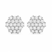 14K GOLD DIAMOND SHARI STUDS