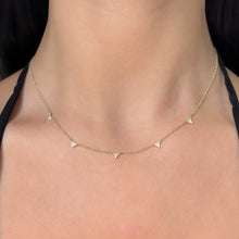 14K GOLD DIAMOND GISELE NECKLACE