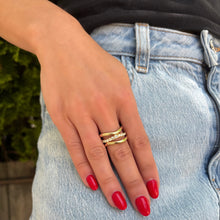 14K GOLD DIAMOND MEGHAN RING