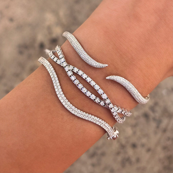 14K GOLD DIAMOND SASHA BRACELET