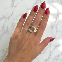 18K GOLD DIAMOND DEBBY RING