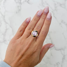 14K GOLD DIAMOND AND KUNZITE BRANDI RING