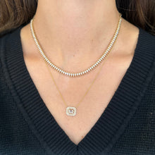 14K GOLD DIAMOND RISA NECKLACE