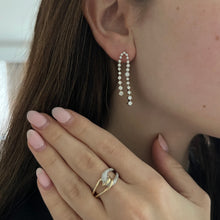 14K GOLD DIAMOND CLARA RING