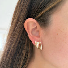 14K GOLD DIAMOND AMANDA EARRINGS