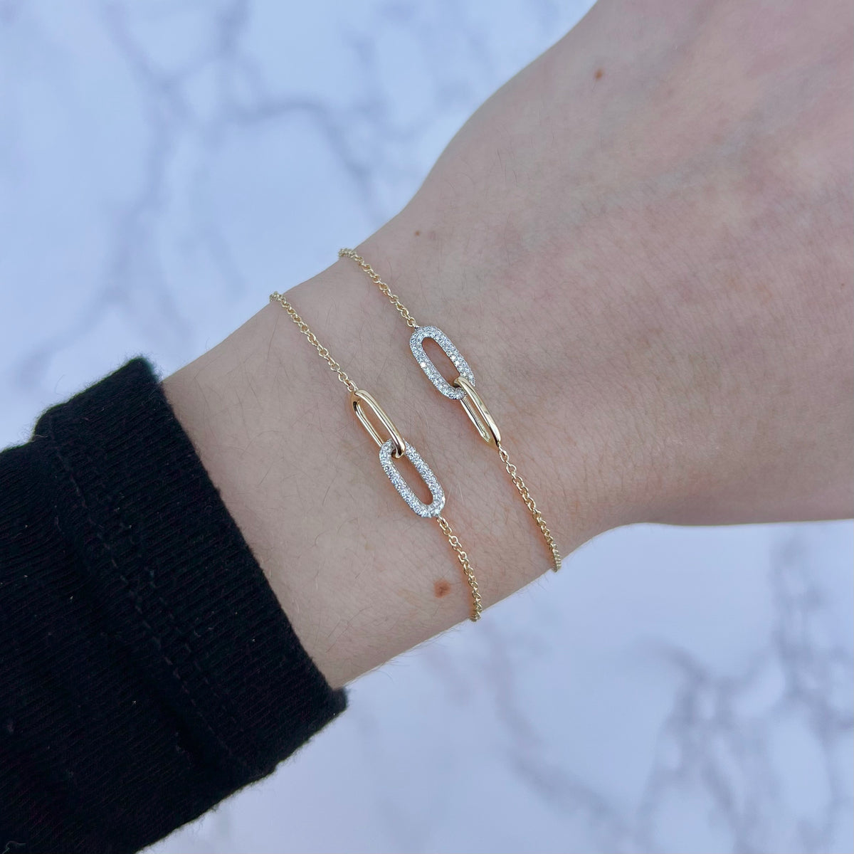 14K GOLD DIAMOND EMMA BRACELET – Jen K Online