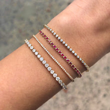 14K GOLD RUBY ADDISON BRACELET