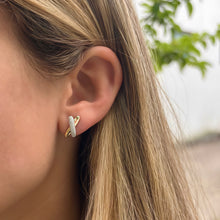 14K GOLD DIAMOND BLAKE STUDS