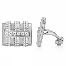 14K GOLD DIAMOND DAVE CUFFLINKS