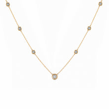 14K GOLD DIAMOND JANIE NECKLACE