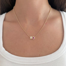 14K GOLD DIAMOND RUBY SERENA NECKLACE