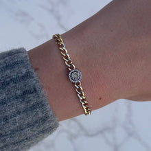 14K GOLD DIAMOND JULIE BRACELET