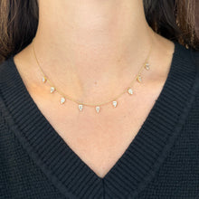 14K GOLD DIAMOND LEE NECKLACE