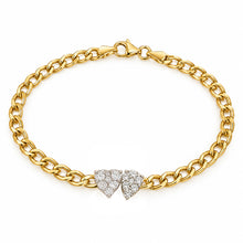 14K GOLD DIAMOND CELIA BRACELET