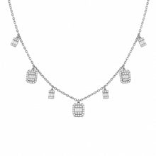14K GOLD DIAMOND LEDA NECKLACE
