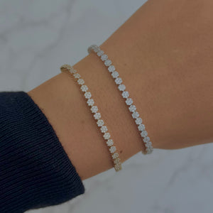 14K GOLD DIAMOND FRANCINE BRACELET