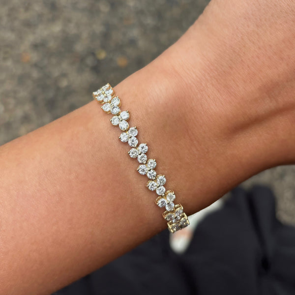 14K GOLD DIAMOND RAE BRACELET