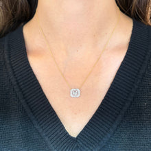 14K GOLD DIAMOND RISA NECKLACE
