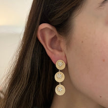 14K GOLD DIAMOND EDEN EARRINGS