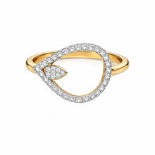 14K GOLD DIAMOND MAISIE RING