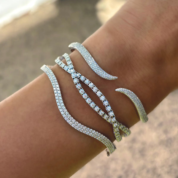 14K GOLD DIAMOND SASHA BRACELET