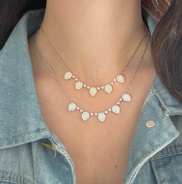 14K GOLD DIAMOND DORA NECKLACE