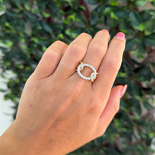 14K GOLD DIAMOND DARIEL RING