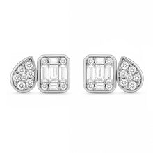 14K GOLD DIAMOND KERI STUDS
