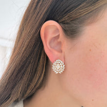 14K GOLD DIAMOND MEGHAN EARRINGS