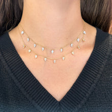 14K GOLD DIAMOND LEE NECKLACE