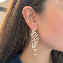 14K GOLD DIAMOND ADELE EARRINGS