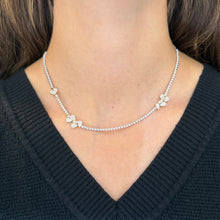 14K GOLD DIAMOND HATTIE NECKLACE