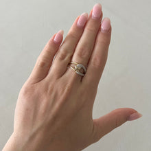 14K GOLD DIAMOND CLARA RING