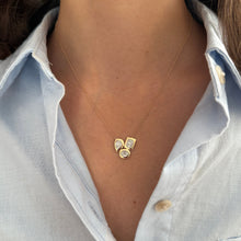 14K GOLD DIAMOND MARA NECKLACE