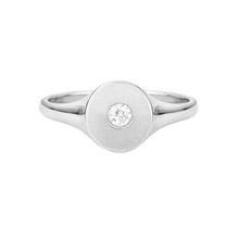 14K GOLD DIAMOND LIVI PINKY RING