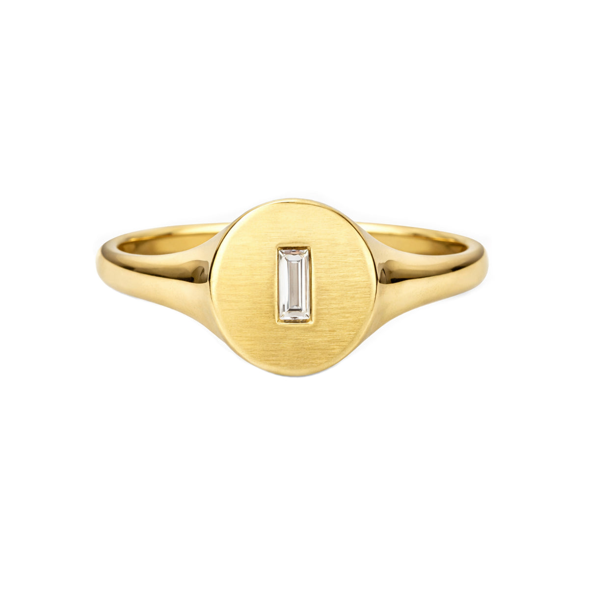 14K GOLD DIAMOND TEELA PINKY RING – Jen K Online