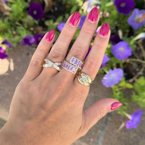 14K GOLD DIAMOND BETTY RING