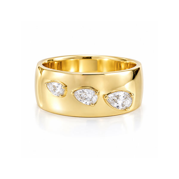 14K GOLD DIAMOND ANNABETH RING