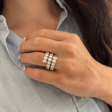 14K GOLD DIAMOND JULIANNE RING