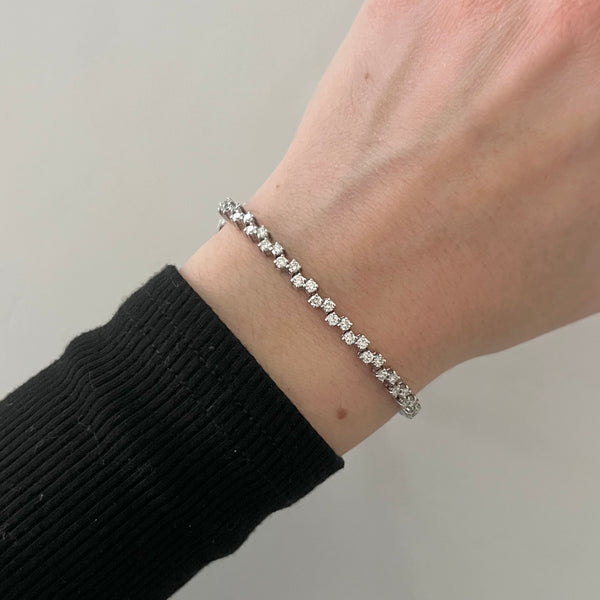 14K GOLD DIAMOND KIERA TENNIS BRACELET