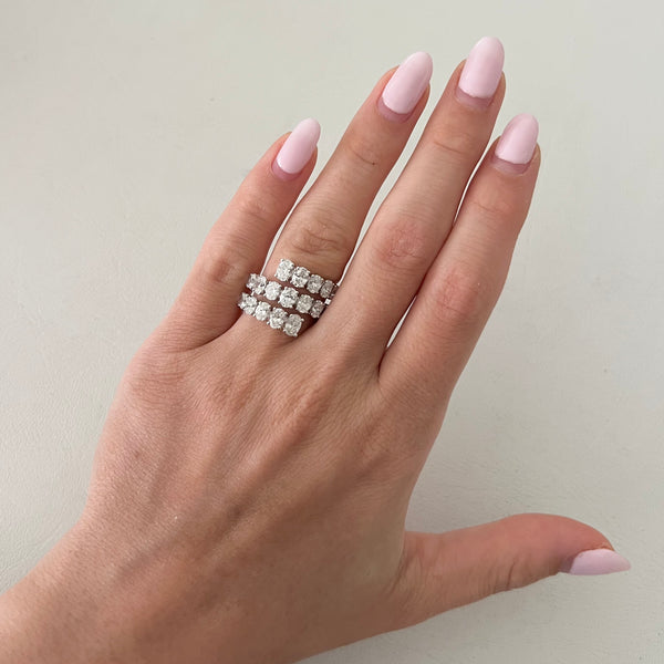 14K GOLD DIAMOND JULIANNE RING