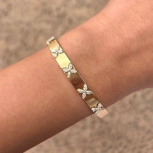 14K GOLD DIAMOND BLAYNE BANGLE