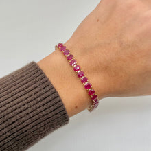 14K GOLD RUBY REESA BRACELET