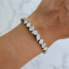 14K GOLD LAB GROWN DIAMOND CAROLINE TENNIS BRACELET