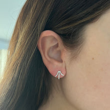 14K GOLD DIAMOND DENA STUDS