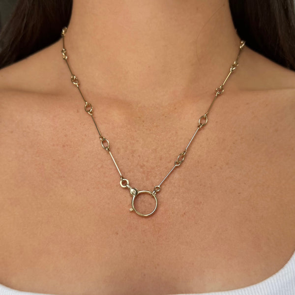 14K GOLD JACKIE CHAIN