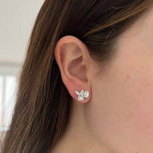 14K GOLD DIAMOND SARELLE STUDS