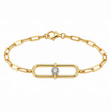 14K GOLD DIAMOND NESSA SLIDER BRACELET